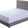 61iKZgCQ8fL._AC_SL1500_.jpg Utopia Bedding Zippered Mattress Encasement Queen, 100% Waterproof Bed Bug and Dust Mite Proof Mattress Protector, Absorbent Six-Sided Mattress Cover