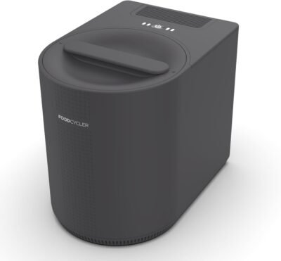 61lRG0fZuGL._AC_SL1500_.jpg Eco 3 Compact Kitchen Food Recycler | Indoor Composter Bin Alternative | Electric Countertop Food Waste Disposer with Odorless 3.5L Indoor Food Waste Bin for Easy Waste Management | Grey