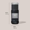 OXO Brew Rapid Brewer - Portable Coffee Maker, Fast Manual Hot & Cold Brew, Small Handheld Brewer, Compact Travel Coffee Maker