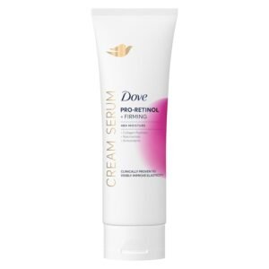 Dove Body Cream Serum Pro-Retinol + Firming for Elasticity and Firmness,with Collagen Peptides, Niacinamide and Antioxidants Lotion, 8 oz