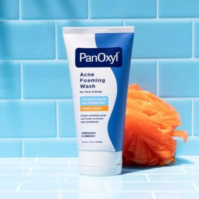 PanOxyl 10% Acne Foaming Wash 5.5 Ounce (Pack of 1)