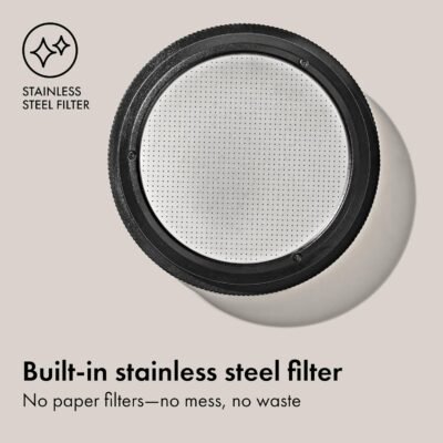 OXO Brew Rapid Brewer - Portable Coffee Maker, Fast Manual Hot & Cold Brew, Small Handheld Brewer, Compact Travel Coffee Maker