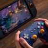 8BitDo Pro 3 Bluetooth Controller for Switch/Switch 2 – TMR Joysticks, Swappable ABXY Buttons, Pro Back Buttons, Charging Dock, Hall Effect Triggers, for Windows, Apple, SteamOS, Android - Purple