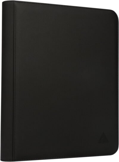 Rayvol Toploader Binder Transparent Sleeves, Holds 252 Toploaders 9-Pocket Top Loader Card Storage Album, Ringless Double-Sided Pockets for Sports and Trading Cards in 3 x 4'' Toploaders