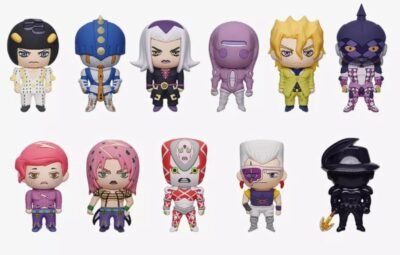 JoJo's Bizarre Adventure Monogram Golden Wind 3D Bag Clip - Series 2