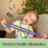 Chew Necklaces Bracelets for Sensory Kids(12 Pack) - Stretchy Coil Necklace Bracelet Set for Children with Autism, SDP, ADHD, ADD - Oral Sensory Chew Toys Reduce Stress and Anxiety