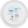 Dixie Large Paper Plates, 10 Inch, 204 Count, 2X Stronger*, Microwave-Safe, Soak-Proof, Cut Resistant, Disposable Plates For Everyday Breakfast, Lunch, & Dinner Meals