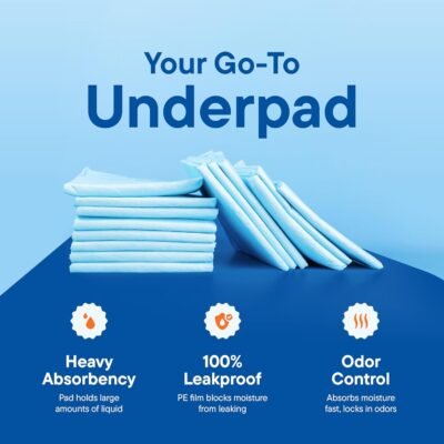 Chucks Pads Disposable [100-Pack] Adult Incontinence Underpads 30"x 36" Extra Large Absorbent Fluff Protective Bed Pads, Toddler Mattress Pads - Pee Pads for Kids & Adults - Dog & Puppy Training Pads