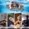 Swimming Ear Plugs for Adults,3 Pairs Waterproof Reusable Silicone Swim Earplugs for Swimming Surfing Snorkeling Showering and Water Pool,Beach,Ocean (Adults & Teens 14+)