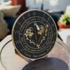 Anniversary Sundial Gift for Any Wedding Anniversary in 2025 - What Love is - Recycled Metal Home Decor Or Garden Present Idea - Handmade in UK for Him, Her Parents Or Couples Celebration