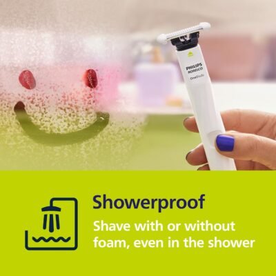 Philips Norelco OneBlade Intimate, Designed for Pubic Grooming, Trim & Shave with Extra Skin Protection, Waterproof, Model QP1924/70