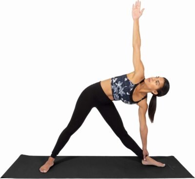 71EUEpVOKzL._AC_SL1500_.jpg ProsourceFit Classic Yoga Mat 1/8” (3mm) Thick, Extra Long 72-Inch Lightweight Fitness Mat with Non-Slip Grip for Yoga, Pilates, Exercise