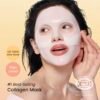 BIODANCE Bio-Collagen Real Deep Mask, Hydrating Overnight Hydrogel Mask, Pore Minimizing, Elasticity Improvement, 34g x4ea