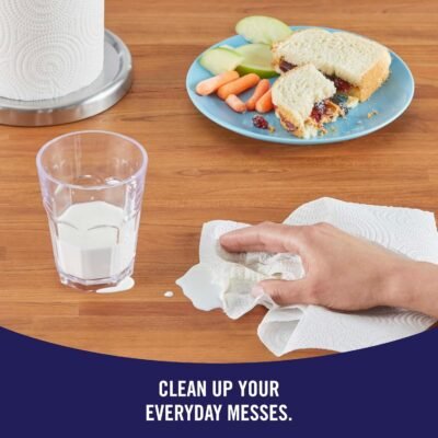 71Ix3uxqrZL._AC_SL1500_.jpg Sparkle Pick-A-Size Paper Towels, 6 Double Rolls = 12 Regular Rolls, Everyday Value Paper Towel With Full And Half Sheets