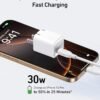 Anker Nano Charger, USB C GaN Charger 30W, PIQ 3.0 Foldable PPS Fast Charger for iPhone 16/15 and More Series, Galaxy, iPad, Compatible with MagSafe