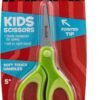 Scotch Kids Pointed Tip Scissors with Soft Touch, 5 Inches (1442P) (Colors may vary)