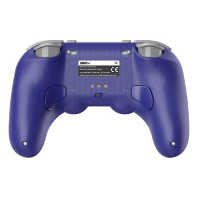 8BitDo Pro 3 Bluetooth Controller for Switch/Switch 2 – TMR Joysticks, Swappable ABXY Buttons, Pro Back Buttons, Charging Dock, Hall Effect Triggers, for Windows, Apple, SteamOS, Android - Purple