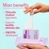 Love Wellness pH Balancing Wipes for Women | Feminine Hygiene for Cleansing with Aloe Vera | Fragrance-Free Intimate Health | Moisturizing, Soothing & Calming for Sensitive Skin | Travel Size | 2-Pack
