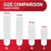Command 20 lb XL Heavyweight Picture Hanging Strips 16 Pairs (32 Command Strips), Damage-Free Hanging Picture Hangers, Heavy Duty Wall Hanging Strips for Home Decor, White Adhesive Strips