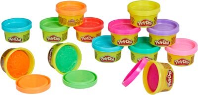 Play Doh Bulk Handout 42-Pack of 1-Ounce Modeling Compound Cans, Back to School Gifts, Prizes, & Party Favors, Kids Arts & Crafts, Preschool Toys, Ages 2+ (Amazon Exclusive)