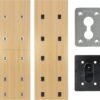 Spring Socket Wall Plate - Ultimate DIY Yoga Rehab Accessory for Home Panels