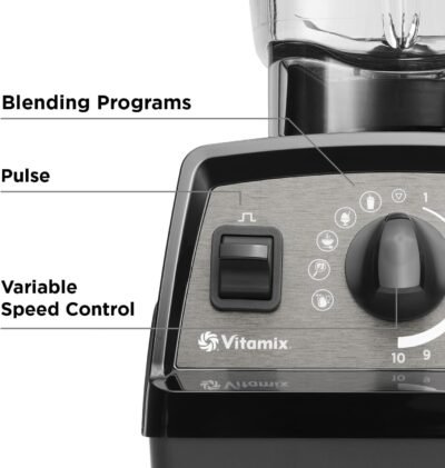 Vitamix Propel Series 750 Blender, Professional Grade Blender, 4 Presets + Self-Cleaning, Smoothie, Frozen Dessert, Soups and Dips, 64-oz Pitcher, Black