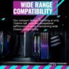 Cooler Master Hyper 212 Halo CPU Sink - Black Aluminum Finish, 4 Heat Continuous Direct Contact Pipes with Fins, MF120 Halo2 ARGB Fan, ARGB Detects, LGA1700 and AM5 Support - Black