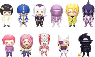 JoJo's Bizarre Adventure Monogram Golden Wind 3D Bag Clip - Series 2