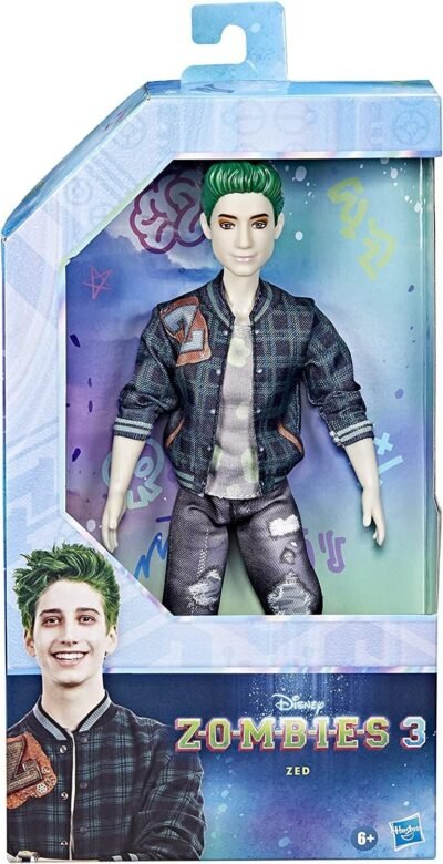 71Ydfj8hPrL._AC_SL1500_.jpg Disney Princess Zombies 3 Zed Fashion Doll - 12-Inch Zombie Doll with Green Hair, Outfit, Shoes, and Accessory. Toy for Kids Ages 6 Years Old and Up