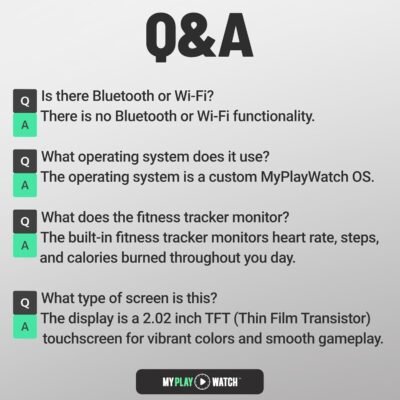 Atari 2600, Retro Gaming Smartwatch with Selective Tech, All Day Fitness Tracker, Built-in Centipede™, Pong™, Missile Command™, Super Breakout™