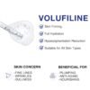 100% Pure Volufiline Concentrate Mix-in Serum - Skin Firming Solution & Clinically Proven | Anti-Wrinkle, Enhances Facial Contours, Boosts Collagen for Sagging Mature Skin Korean Skincare