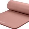 Retrospec Solana Yoga Mat 1" Thick With Nylon Carry Strap for Men & Women - Non Slip Exercise Mat for Home Yoga, Pilates, Stretching, Floor & Fitness Workouts