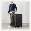 71c0ss5Zx2L._AC_SL1500_.jpg Amazon Basics 30" Hardside Large Checked Luggage, Hardshell Suitcase With Wheels, Expandable For Up to 15% More Space, With Scratch-Resistant Surface, Four Multi-directional Wheels, Black