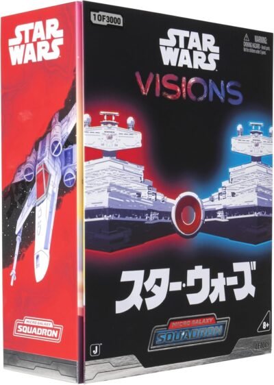 Star Wars Micro Galaxy Squadron Visions X-Wing - 5-Inch Vehicle with Two 1-Inch Micro Figure Accessories