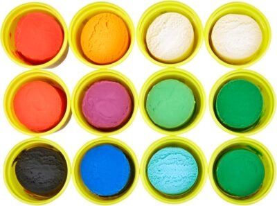 Play-Doh Jewel Colors Bulk 12-Pack of 4-Ounce Cans, Party Favors, Back to School Gifts, Prizes, & Party Favors, Kids Arts & Crafts, Preschool Toys, Ages 2+ (Amazon Exclusive)