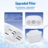 Water Filter for All BRITA,Compatible with Brita Maxtra/Mava,Maxtra+, Fit for Mavea,Marella jug Pitcher Replacement Cartridge, Reduce Limescale and Impurities. … (6)
