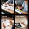 Metapen Pencil A8 for Apple iPad 2018-2025, (2X Faster Charge), Tilt Sensitivity, Pixel Precision, Stylus Pen for iPad 11/10/9/8/7/6th Gen, Pro 12.9/11/13-inch M4, Air 3/4/5/M2/M3, Mini 5/6th, White