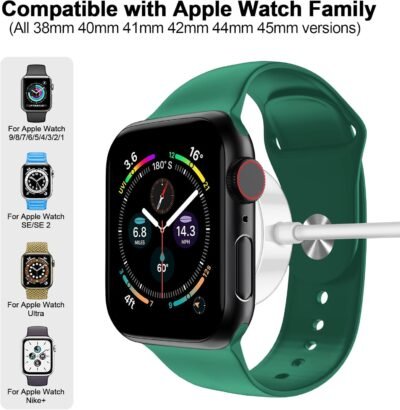 𝟐𝟎𝟐𝟓 𝐔𝐩𝐠𝐫𝐚𝐝𝐞𝐝 for Apple Watch Charger Magnetic Fast Charging Cable [Portable] Magnetic Wireless Charging Compatible with iWatch Series Ultra/10/9/8/7/6/SE/5/4/3/2-[3.3FT] White