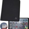 Rayvol Toploader Binder Transparent Sleeves, Holds 252 Toploaders 9-Pocket Top Loader Card Storage Album, Ringless Double-Sided Pockets for Sports and Trading Cards in 3 x 4'' Toploaders
