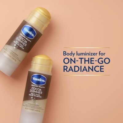 71nxkm8TJWL._SL1500_.jpg Vaseline Cocoa Shimmer Jelly Stick – Non-Greasy Moisturizer for Glowing Skin, Face & Body Lotion, Travel-Size, 1.4 Oz Ea, Pack of 3.