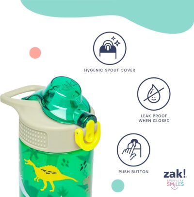 71oqVdAD5OL._AC_SL1500_.jpg Zak Designs Sage Sonic the Hedgehog Water Bottle For School or Travel, 16oz Durable Plastic Water Bottle With Straw, Handle, and Leak-Proof, Pop-Up Spout Cover (Sonic, Eggman)