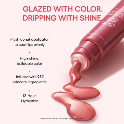 71psWb2KKyL._SL1500_.jpg LANEIGE Glaze Craze Tinted Lip Serum: Hydrating Lip Serum for Glossy, Nourished Lips with Plumping Polypeptides