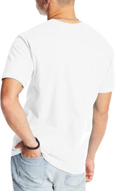 Hanes Men's Beefy-t T-Shirt, Heavyweight Cotton Tee, 1 Or 2 Pack, Big & Tall