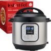 Instant Pot Duo 7-in-1 Electric Pressure Cooker, Slow Cooker, Rice, Steamer, Sauté, Yogurt Maker, Warmer & Sterilizer, Includes App With Over 800 Recipes, Stainless Steel, 6 Quart