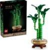 LEGO Botanicals Lucky Bamboo Building Set - Artificial Plant for Indoor Home Décor, Adults Ages 18+ - Fake Plant Decoration for Table, Desk, Office - Gift for Birthdays - 10344