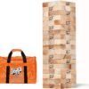 Jenga Giant - Hardwood Blocks - Stacks to Over 5 feet - Officially Licensed - JS7