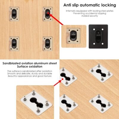 Spring Socket Wall Plate - Ultimate DIY Yoga Rehab Accessory for Home Panels