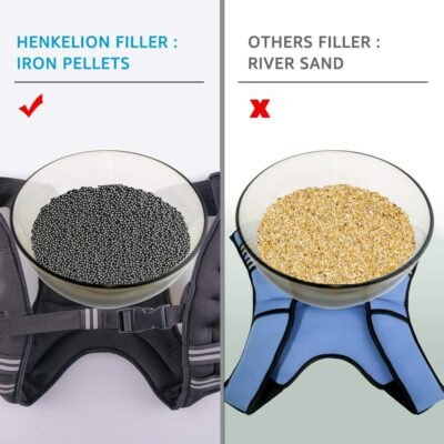 Weighted Vest Weight Vest for Men Women Kids Weights Included, Body Weight Vests Adjustable for Running, Training Workout, Jogging, Walking