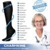 81ozJhE78L._AC_SL1500_.jpg CHARMKING Compression Socks for Women & Men Circulation (3 Pairs) 15-20 mmHg is Best Support for Athletic Running Cycling