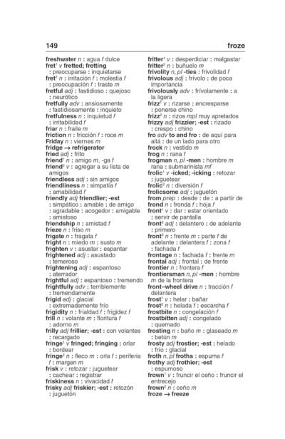 Merriam-Webster's Word-for-Word Spanish-English Dictionary (Multilingual, English and Spanish Edition)